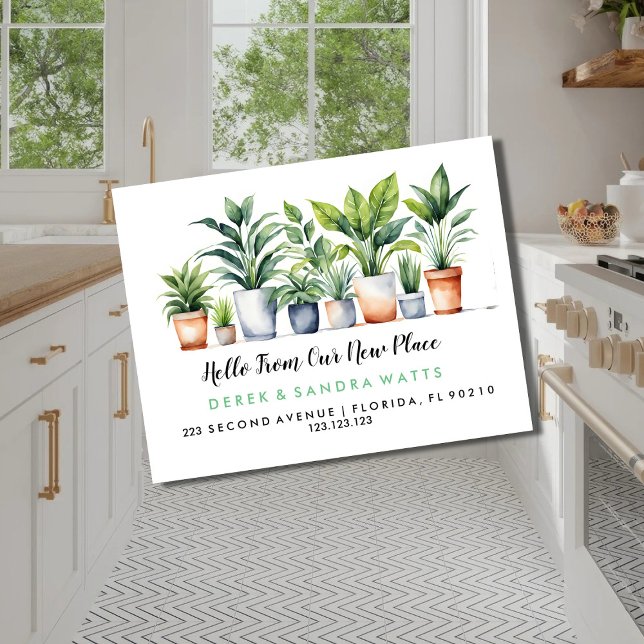 Växtskyddsbyte i Adress Flyer | Vi har Flyttat (Skapare uppladdad)