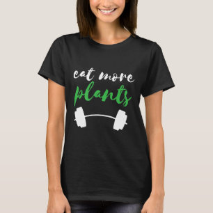 Växtstyrd Eat-mer växtbaserad Diet Vegan-gym T Shirt