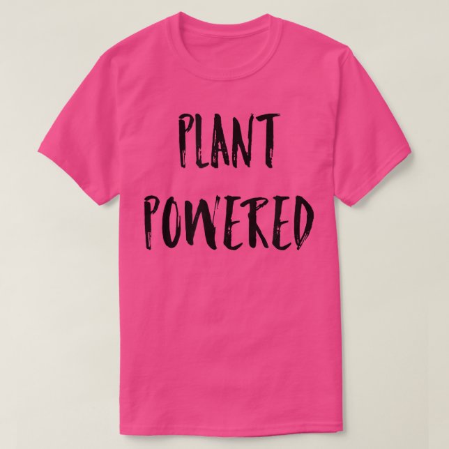 Växtstyrd knapp V. T Shirt (Design framsida)
