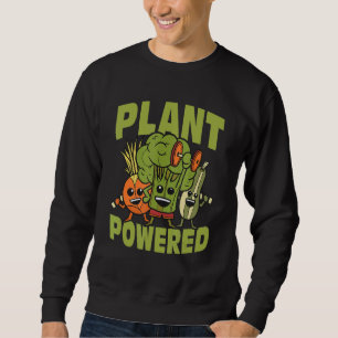 Växtstyrd Veggie Veganism Lång Ärmad Tröja