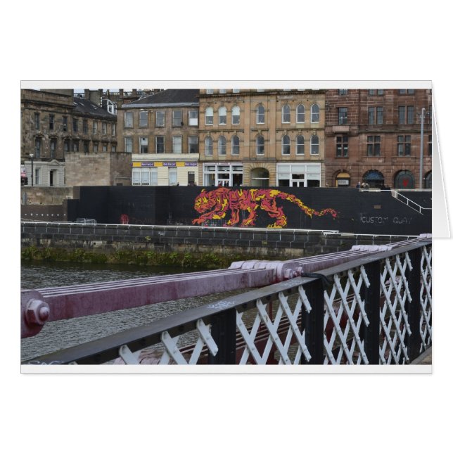 Växttiger Hälsningskort (Framsidan Horizontal)