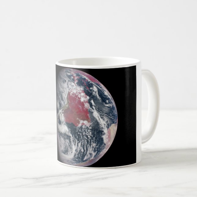 Växttillväxt på planeten jord. kaffemugg (Framsida höger)