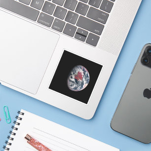 Växttillväxt på planeten jord. klistermärken