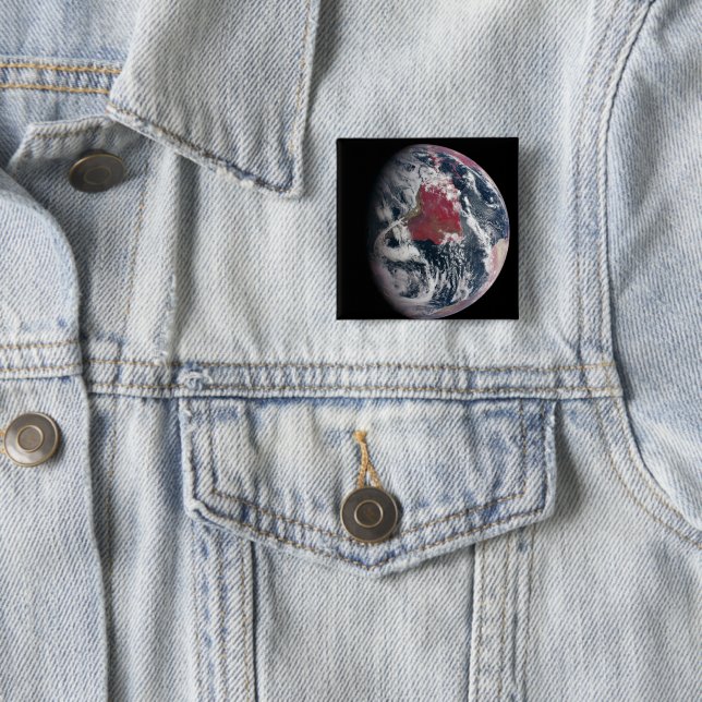 Växttillväxt på planeten jord. knapp (In Situ)