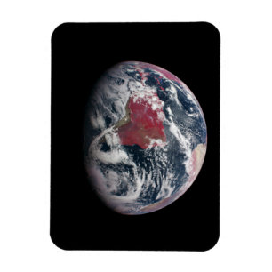 Växttillväxt på planeten jord. magnet