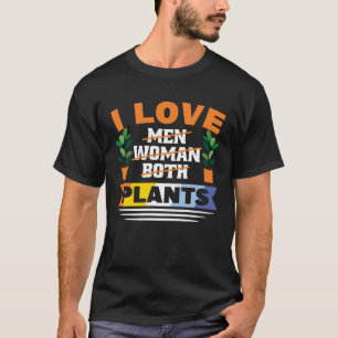 Växtvänner Aroace Flagga Pride Hbtq Växter T Shirt