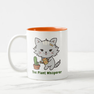 Växtvetsaren Persian Cat Muggar och Kopp