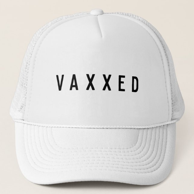 Vaxxed | Covid-19 Vaccinerad modern Snyggt Keps (Framsida)