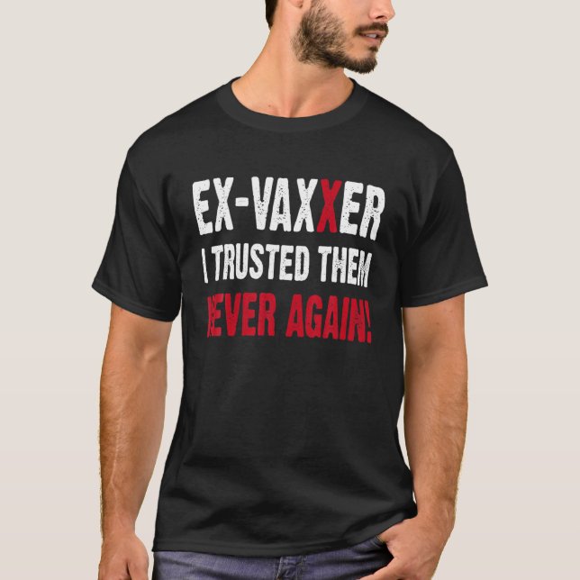 Vaxxerantivaccin än en gång te t shirt (Framsida)