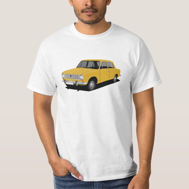 VAZ-2101 Lada 1200 t-shirt - 16 färg (Framsida)