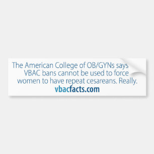 VBAC: Sjukhus kan inte tvinga cesareans Bildekal