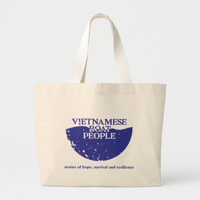 VBP Canvas Shopping Tote Jumbo Tygkasse (Framsidan)