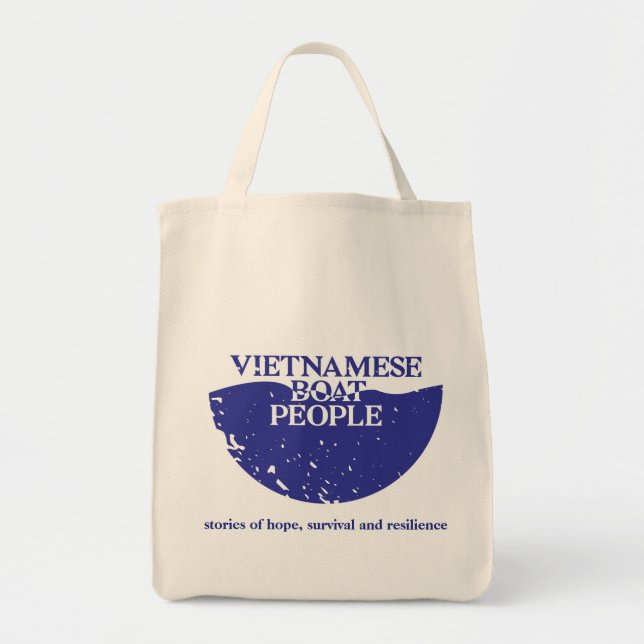 VBP Canvas Shopping Tote Jumbo Tygkasse (Framsidan)