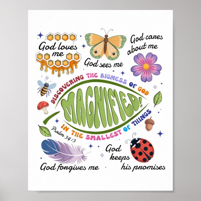 Vbs 2025 Förstorade Minsta Insekter Äventyr Vbs Poster (Framsidan)