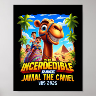 Vbs 2025 Kristna Den Otroliga Resan Jamal Kamelen Poster