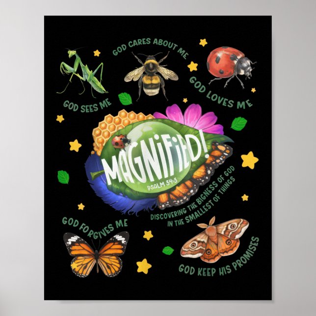 Vbs 2025 Magnified Smallest Insects Adventure Chri Poster (Framsidan)