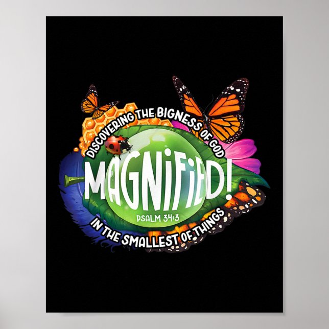 Vbs 2025 Magnified Smallest Insects Adventure  Poster (Framsidan)