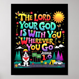 Vbs 2025 True North Road Trip Herren Er Din Gud Ch Poster