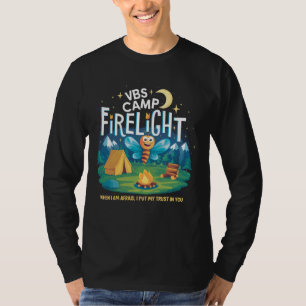 VBS Camp Vacation Bible School Fire T Shirt
