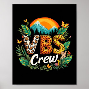 Vbs Crew 2025 Förstorade Insekter Äventyrssquad Ca Poster