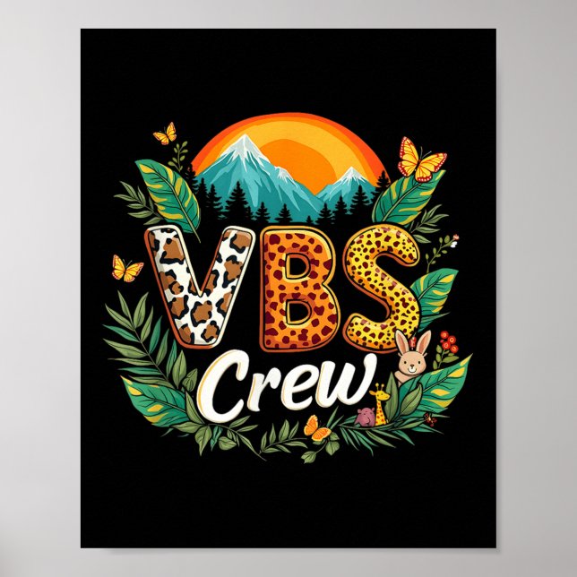 Vbs Crew 2025 Förstorade Insekter Äventyrssquad Ca Poster (Framsidan)