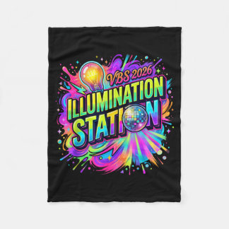 Vbs Crew 2026 Illumination Station Semesterbibel Fleecefilt