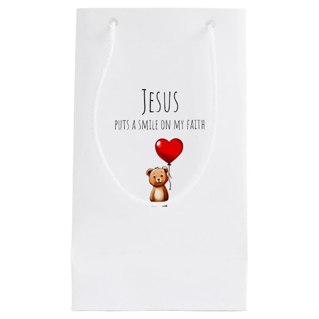VBS Jesus leker min tro - presentväska (Framsidan)