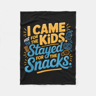 Vbs kom barn stannade snacks humor bibel semester fleecefilt