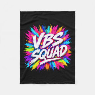 Vbs-squad Colorful Splash Bibelskola Fleecefilt