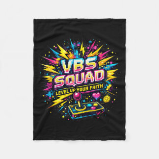 Vbs Team Färgglad Målarstänk Kyrkodesign Kul Fleecefilt