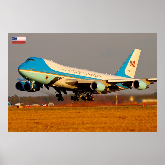 VC-25A (747-200B) POSTER (Framsidan)