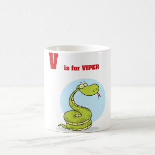 VC är för huggormmugg Kaffemugg