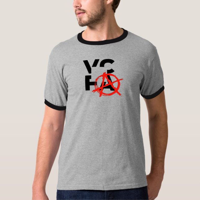 VCFA-Punks! Ringeren (för svart logotyp) Tee Shirt (Framsida)