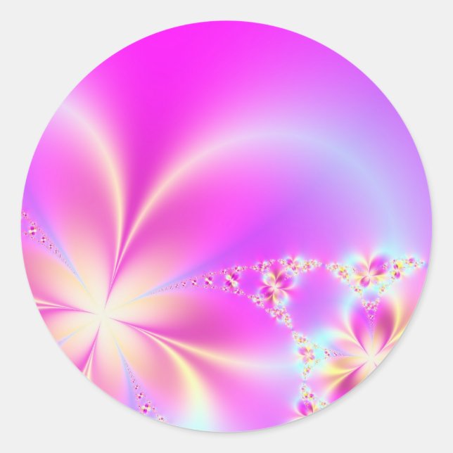 Vchira_1417 Runt Klistermärke (Framsida)