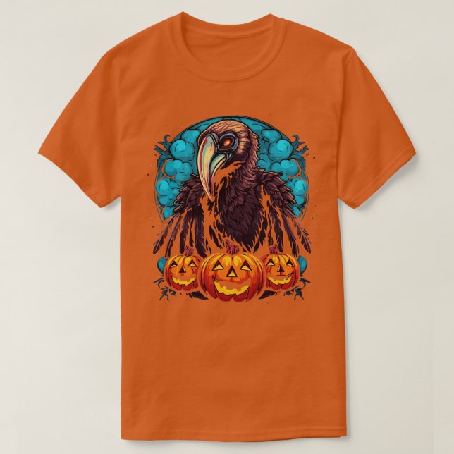 Vculture Halloween T Shirt (Design framsida)