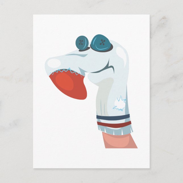 Vculture Head Vykort (Framsida)