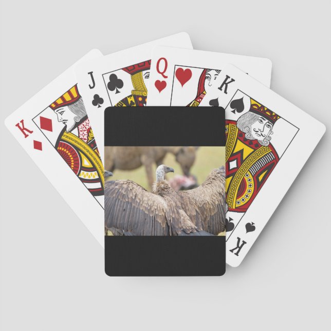 Vculture och Hyena Casinokort (Baksidan)