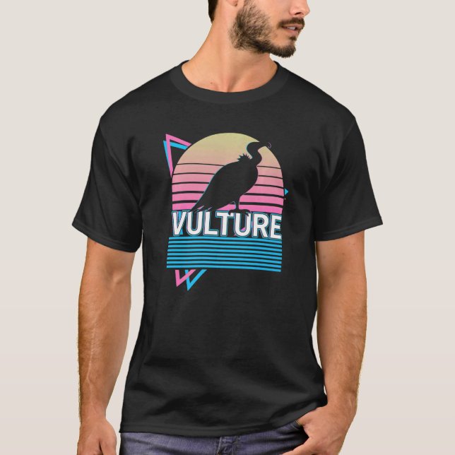 Vculture Retro T Shirt (Framsida)