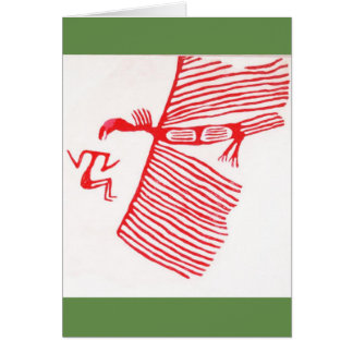 Vculture Shrine säger Lycklig Valentine Hälsningskort