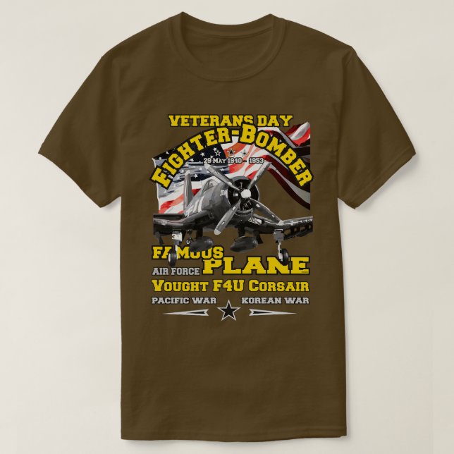 VcusF4U Corsair fighter (VW2) T Shirt (Design framsida)