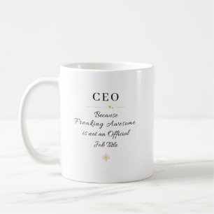 VD-chefens kontorscitat Kaffemugg