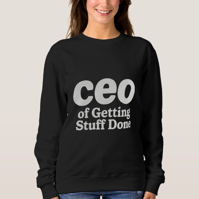 Vd för att få saker gjorda  t shirt (Framsida)