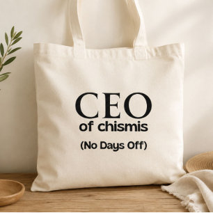 VD för Chismis Funny Filipino Gift Gossip Tygkasse