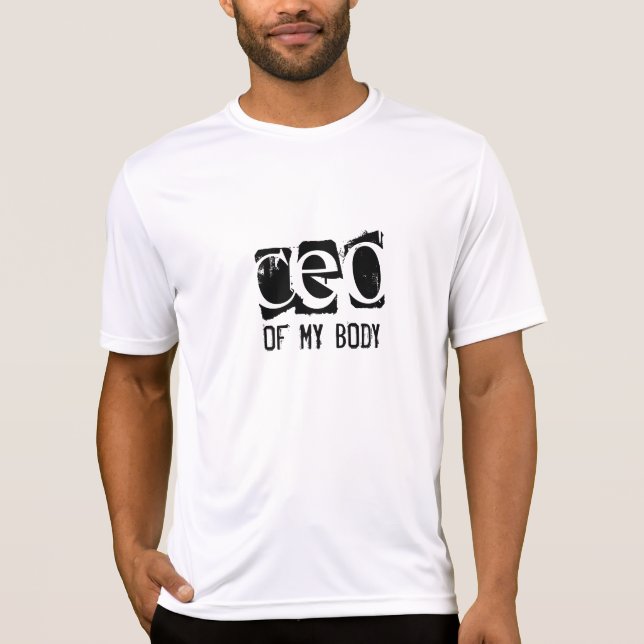 VD för min kropp T-shirt (Framsida)