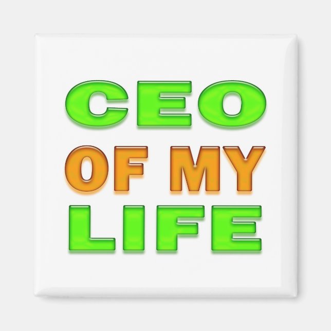 VD för mitt livs motivation och inspiration Magnet (Framsidan)