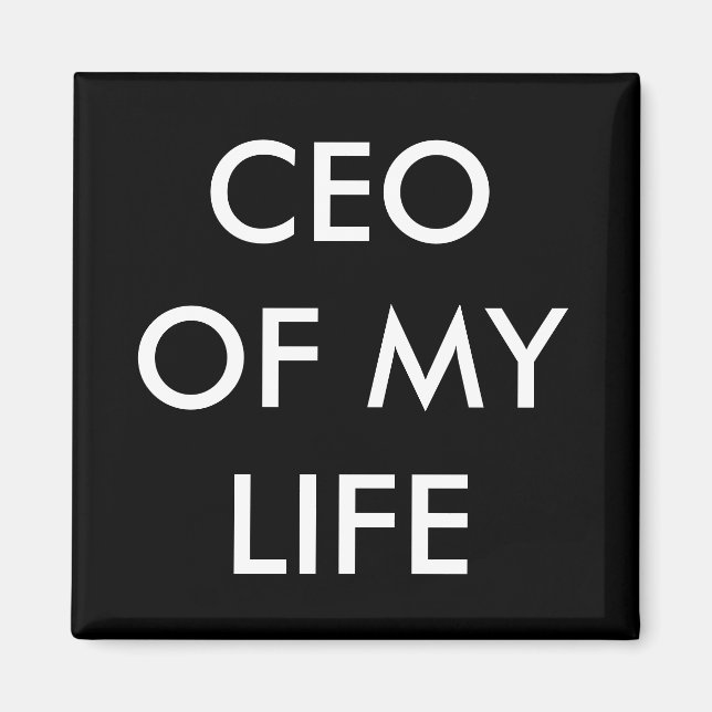VD för mitt livs motivation och inspiration Magnet (Framsidan)