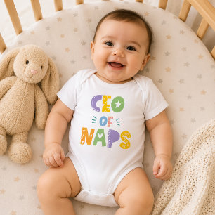 VD för Naps Cute Modern Baby Shower Present T Shirt