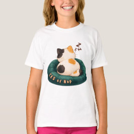 "VD för tupplur" Katt som sover på soffan T Shirt