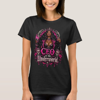 VD för Unserworld gotisk drottning T Shirt