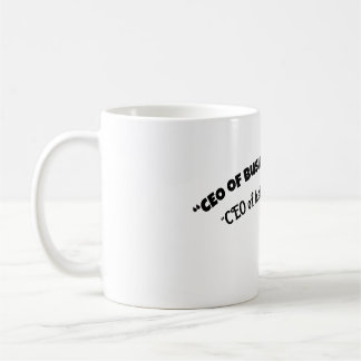 "VD för verksamheten OCH sängtid Kaffemugg